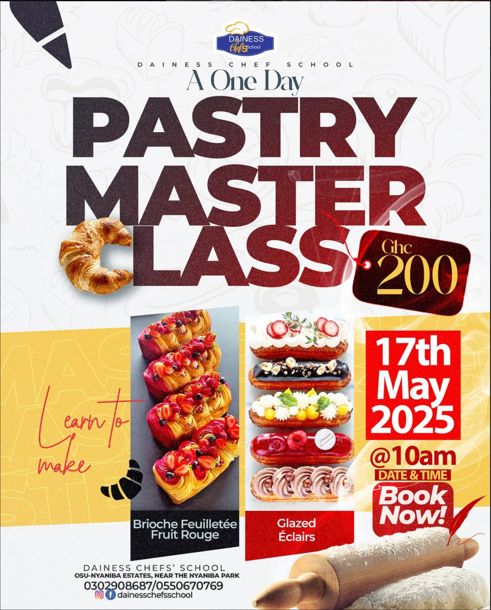 Pastry Master Class