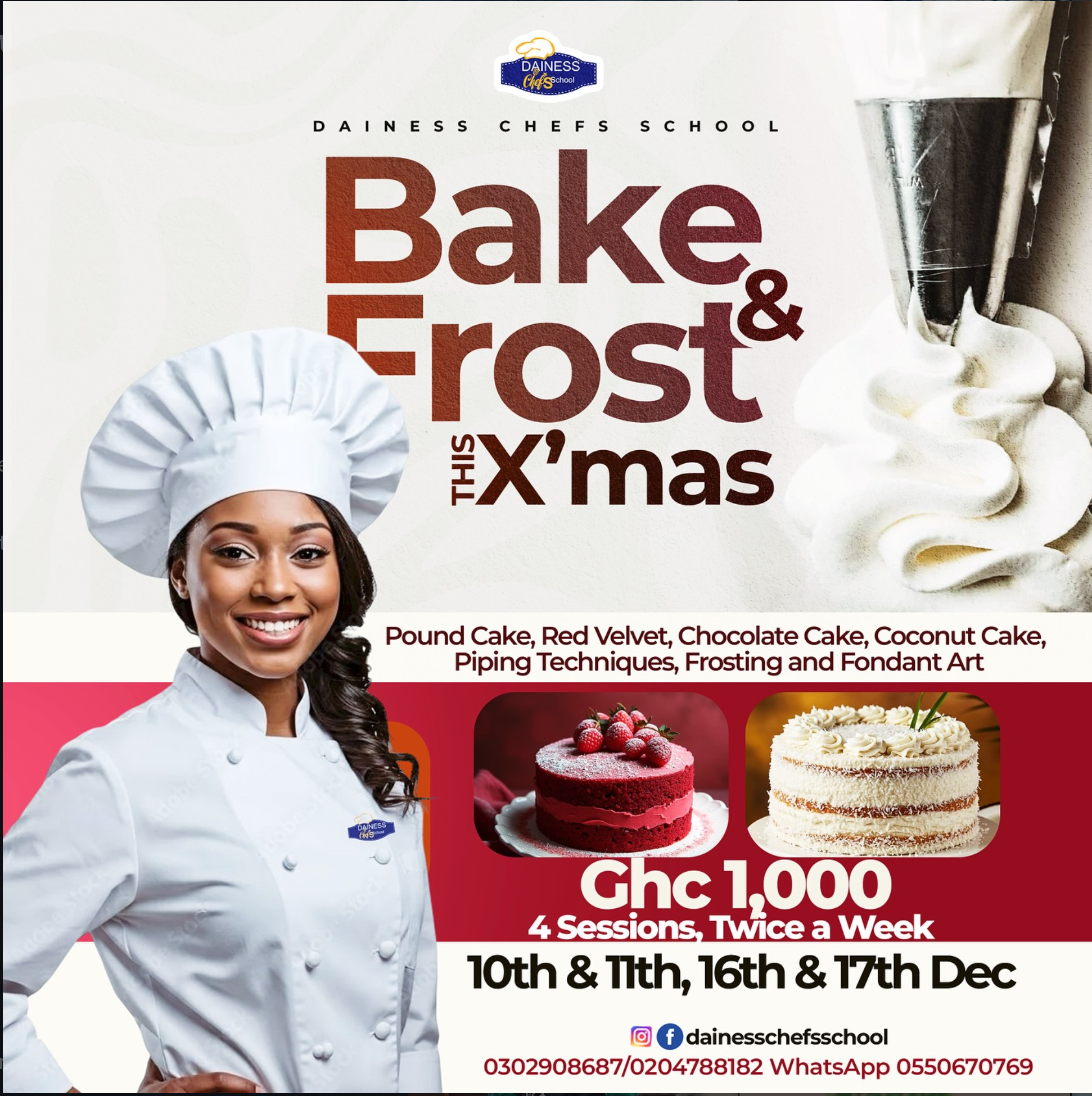 Bake & Frost This Xmas at Dainess